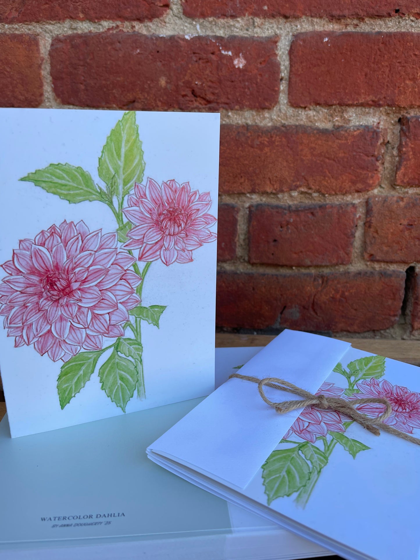 Watercolor Dahlia '25