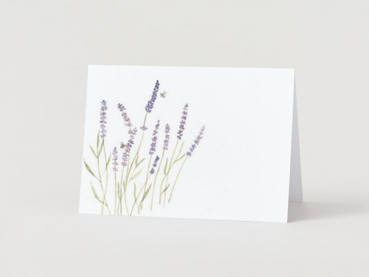 Lavender Watercolor Cards - Landscape